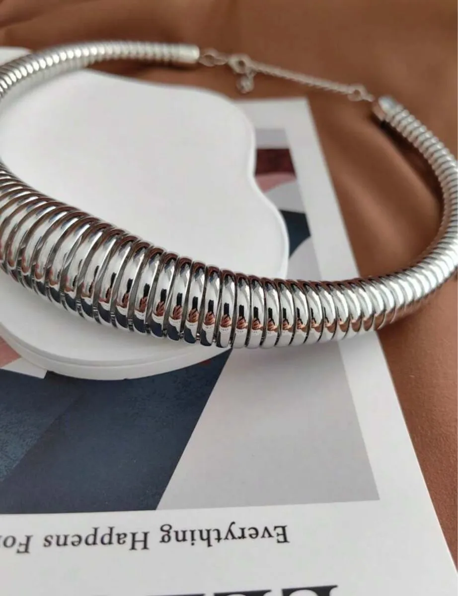 colar choker grossa 1639