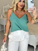 macacão estampado curto lisley 2072