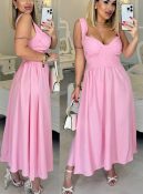 vestido drapiado no seio 2048