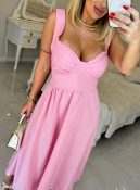 vestido drapiado no seio 2048