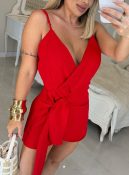 vestido plissado aysha 2170