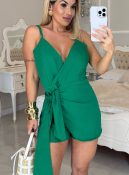 vestido plissado aysha 2170