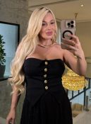 saia renda flora 2255 preto, Único