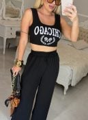calça pantalona isis – preta 1513