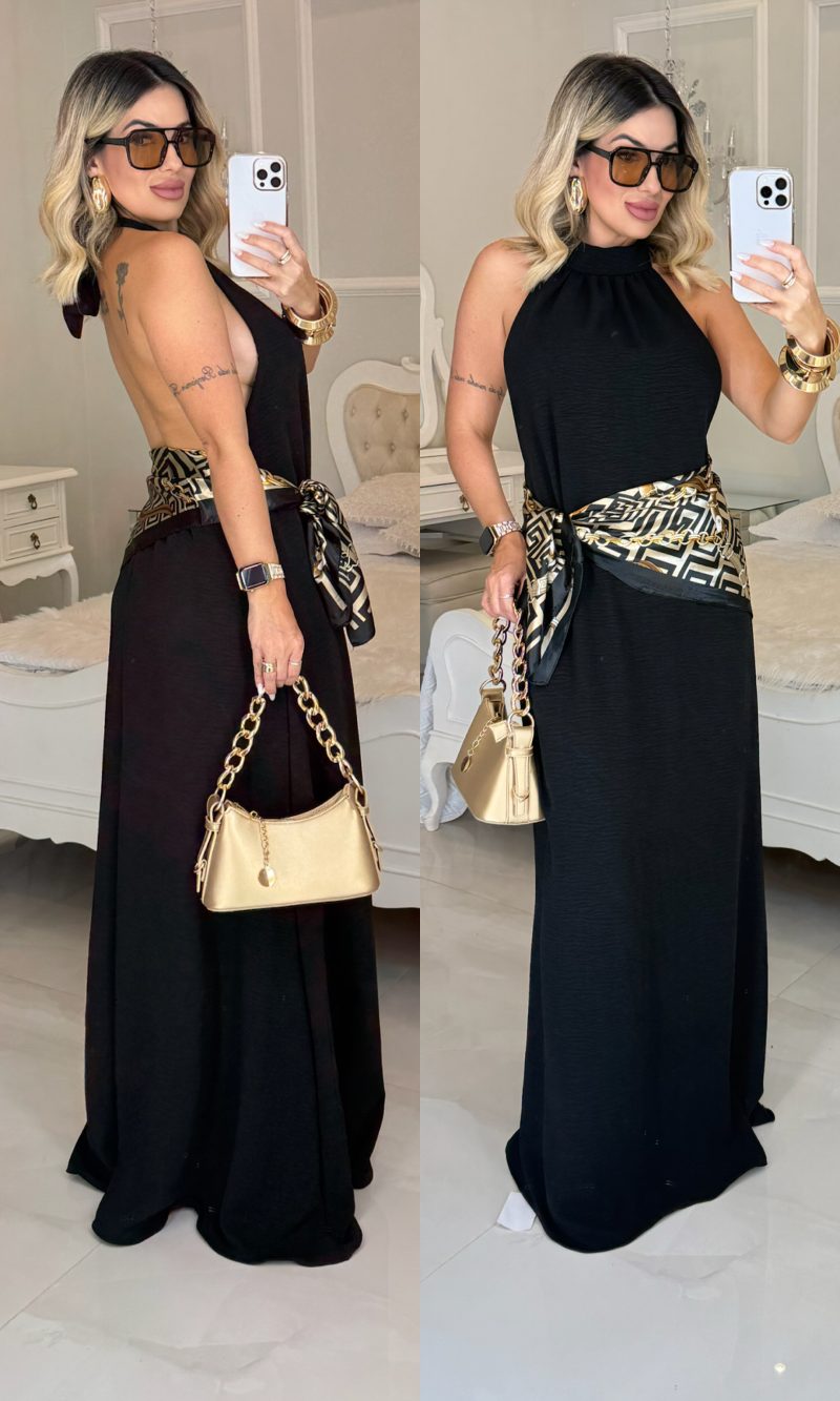 vestido duna gola erica 2239