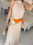 vestido duna gola erica 2239