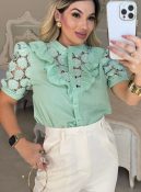 camisa de manga anabella 2579