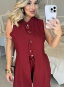 conjunto com botões fernanda 2666