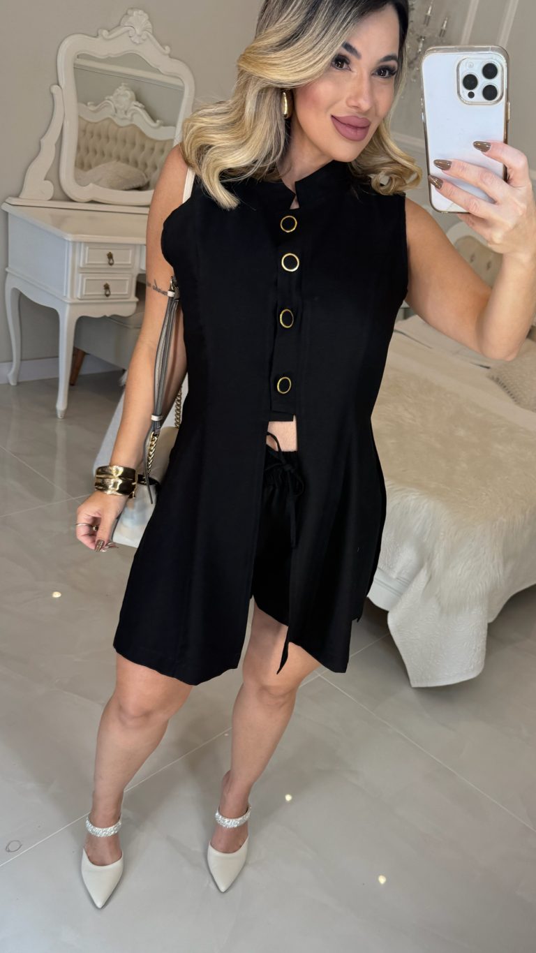 conjunto com botões fernanda 2666 conjunto com botões fernanda 2666