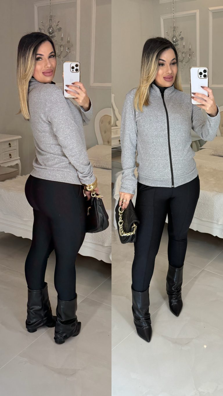 casaquinho com ziper aniê 2794 casaquinho com ziper aniê 2794