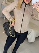 casaquinho com ziper aniê 2794