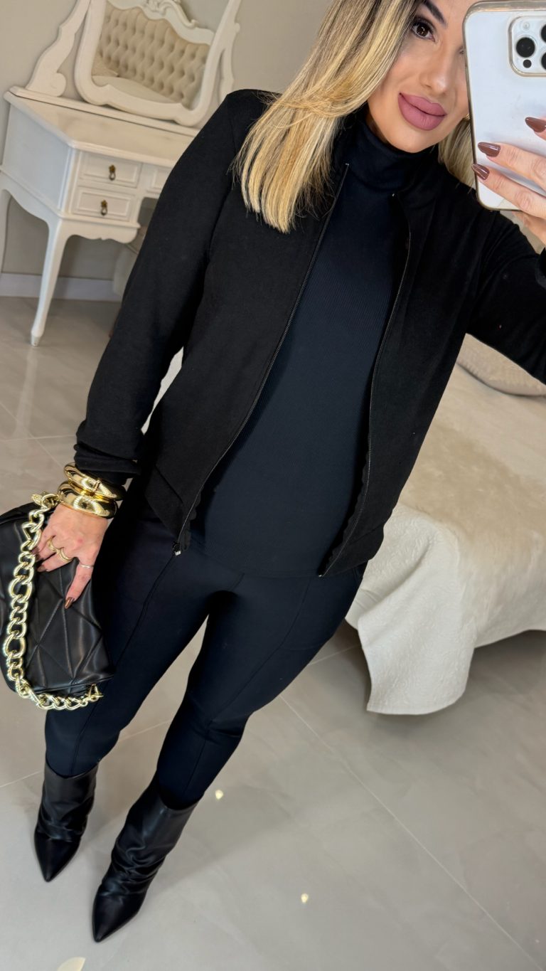 casaquinho com ziper aniê 2794 casaquinho com ziper aniê 2794