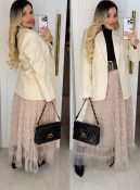 blazer de linho forrado joyce 2880