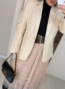 blazer de linho forrado joyce 2880