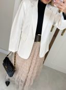 blazer de linho forrado joyce 2880