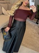 body ombro a ombro tule 2893