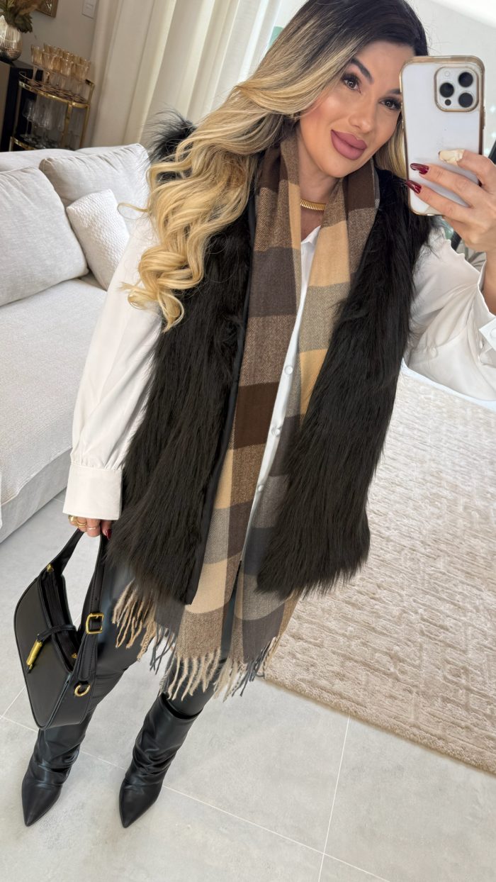 casaco teddy c/capuz e forro michele 2909 casaco teddy c/capuz e forro michele 2909