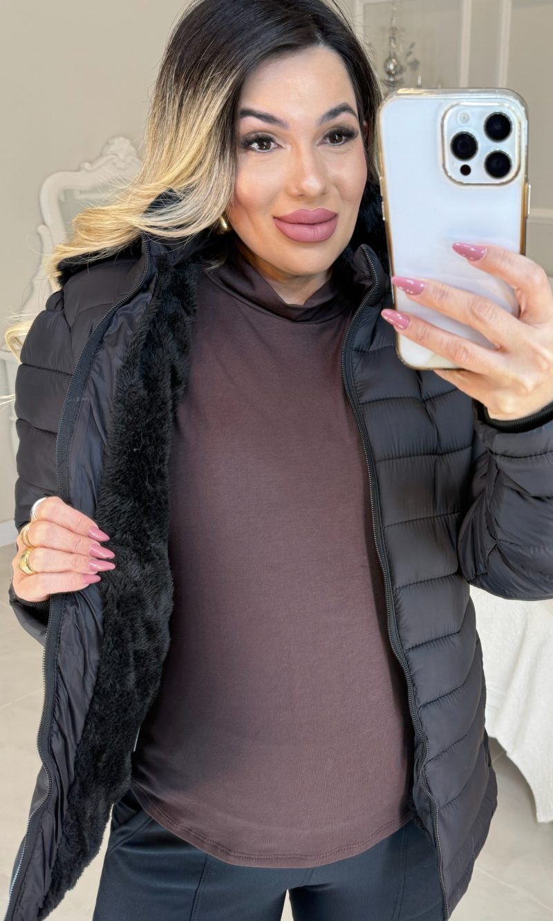 jaqueta courino com teddy ivy 2828