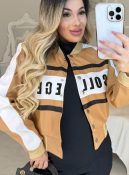 jaqueta courino c/escrita 2826