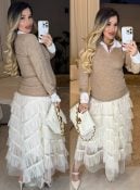 blusa lanzinha c/ detalhe camisa valeria 2917