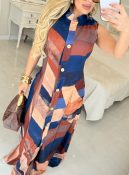 vestido moletim c/cinto fivela bruna 2842