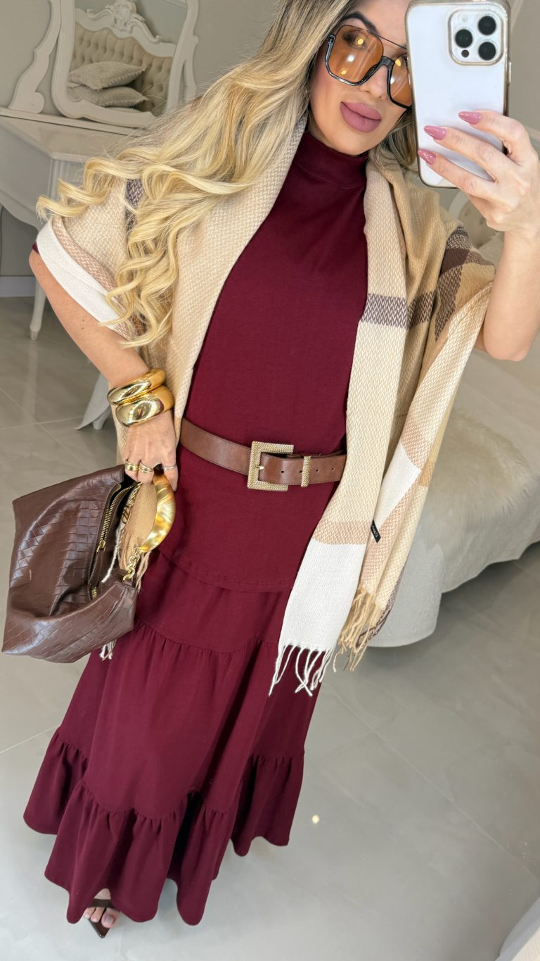 vestido moletim c/cinto fivela bruna 2842 vestido moletim c/cinto fivela bruna 2842