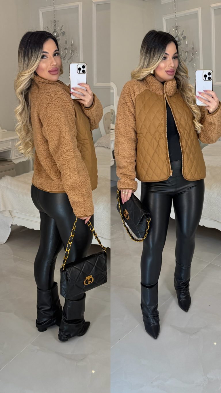 casaco microfibra c/teddy livian 2854 casaco microfibra c/teddy livian 2854