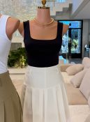 saia short plissado juju 3011