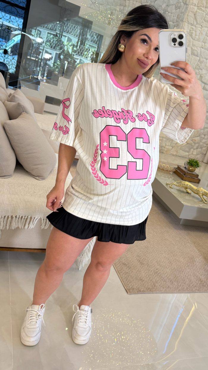 camisetão listrado 3043 camisetão listrado 3043