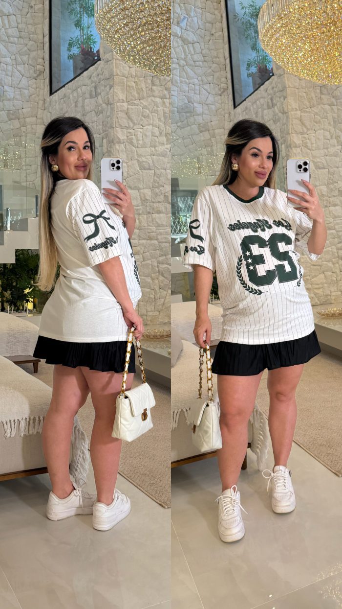 camisetão listrado 3043 camisetão listrado 3043