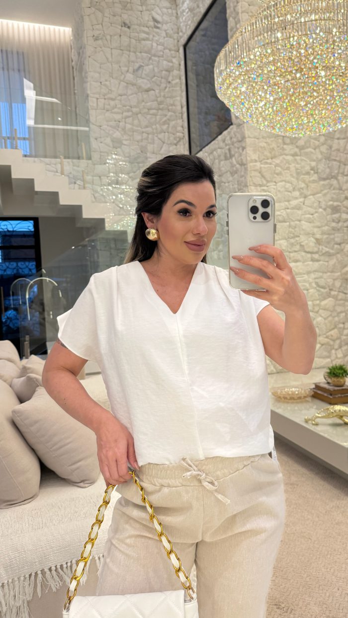 calça jogger de linho 052 calça jogger de linho 052