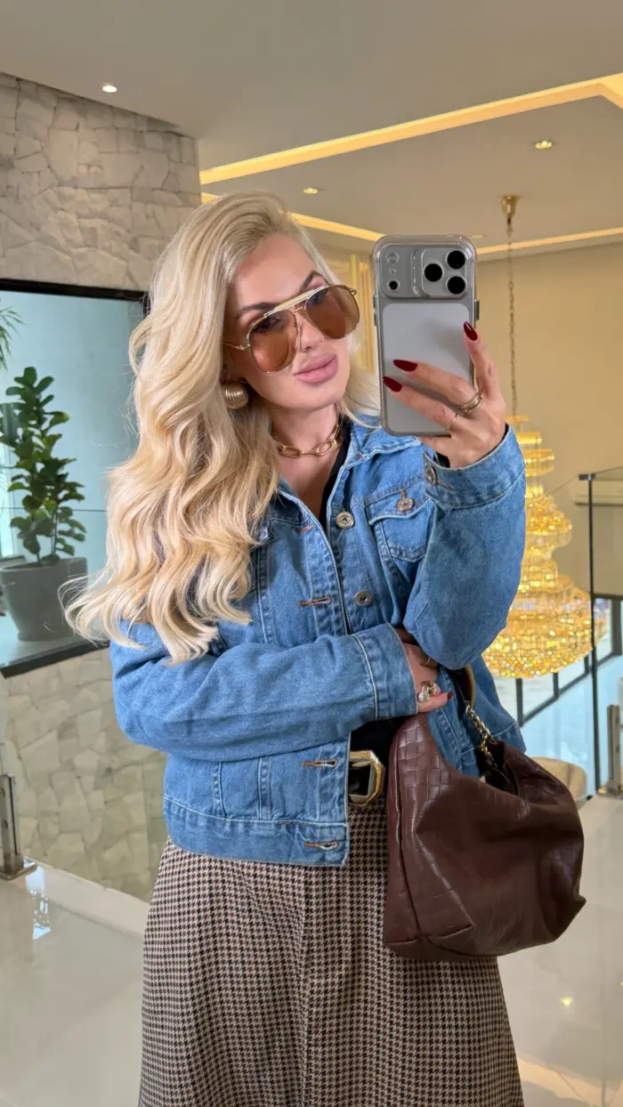 jaqueta jeans lucila 2696 jaqueta jeans lucila 2696