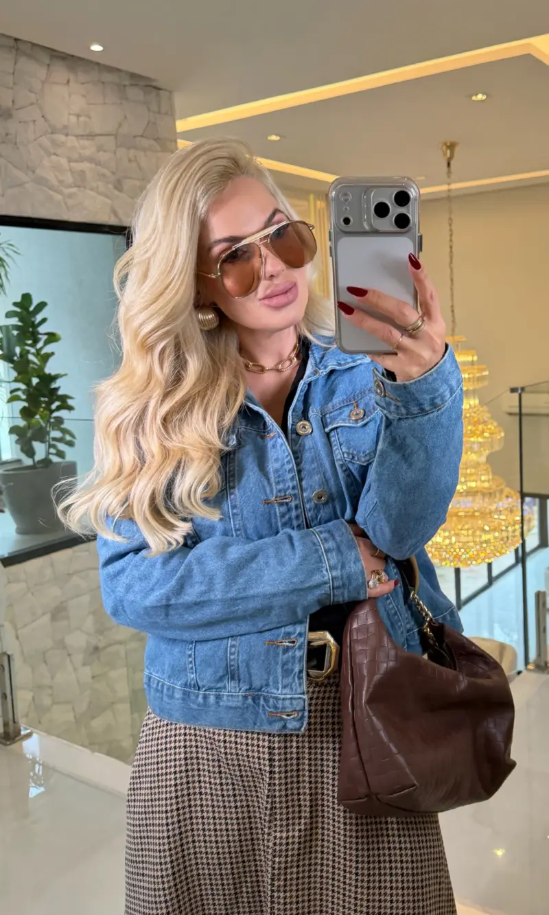 jaqueta jeans lucila 2696