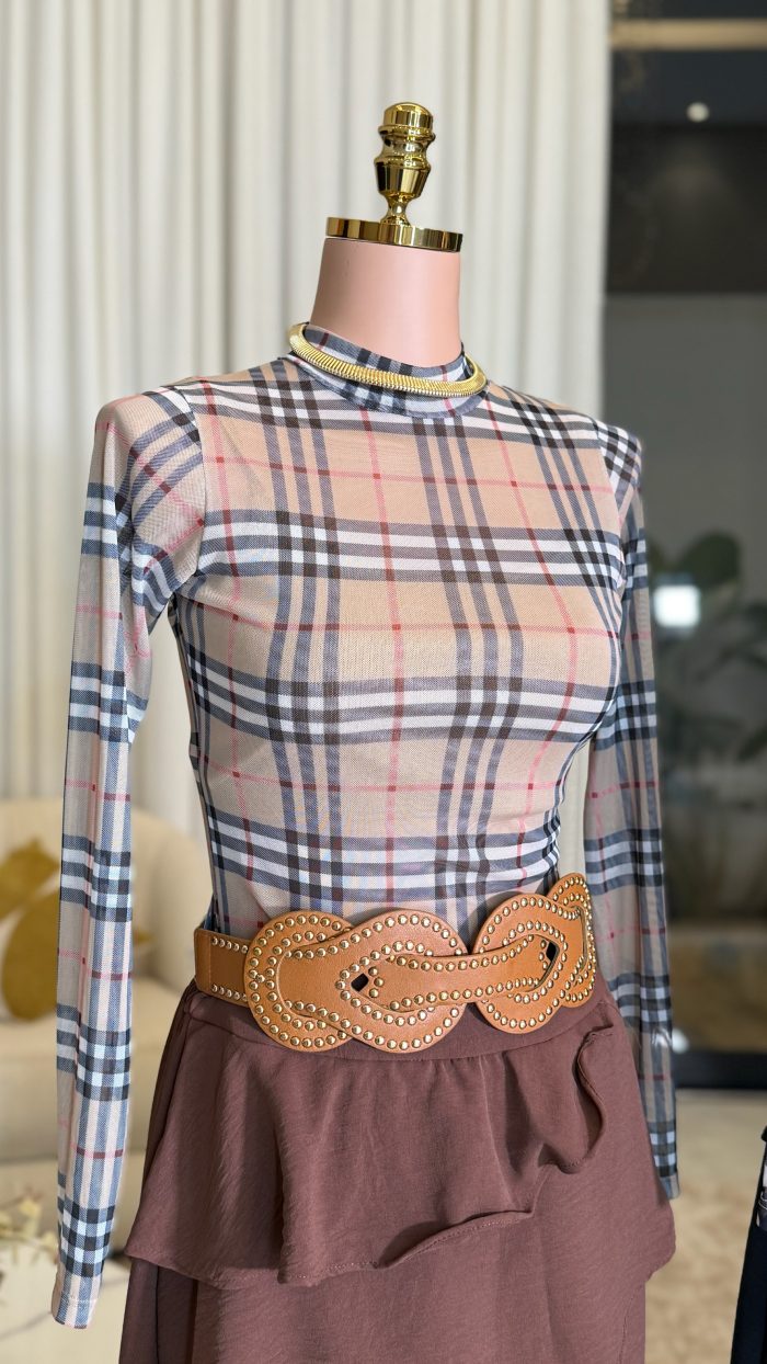 blusa térmica canelada 2695 blusa térmica canelada 2695
