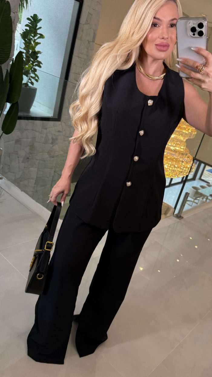 conjunto alfaiataria c/botão 2984 conjunto alfaiataria c/botão 2984