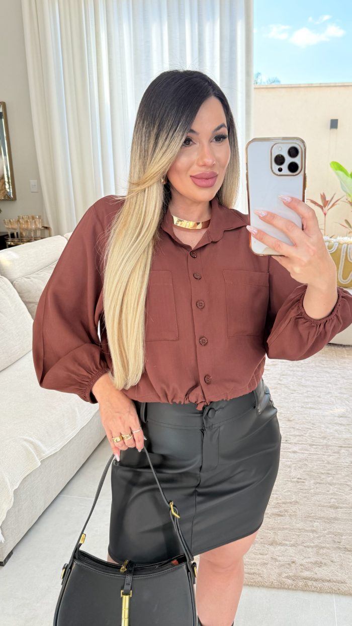 camisa helenice c/botão 2964 camisa helenice c/botão 2964