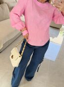 blusa de manga bordada ana maria 2996