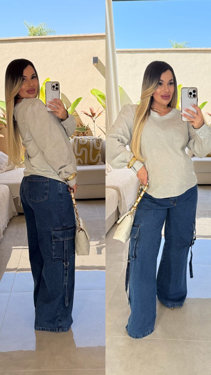 blusa de manga bordada ana maria 2996 blusa de manga bordada ana maria 2996