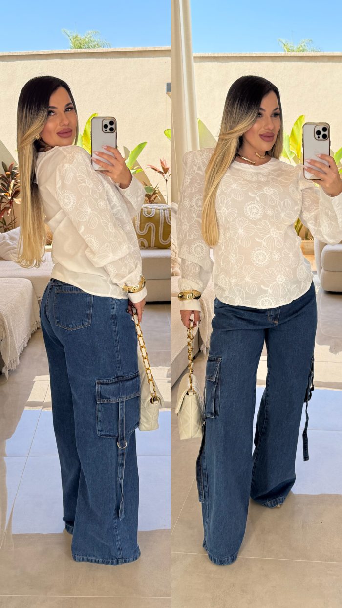 blusa de manga bordada ana maria 2996 blusa de manga bordada ana maria 2996