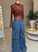 calça cargo premium c/2 bolsos 2973