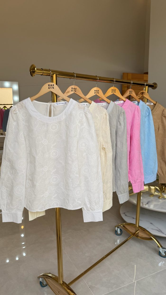 blusa de manga bordada ana maria 2996 blusa de manga bordada ana maria 2996