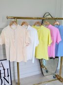 blusa bordada c/botões monica 3027