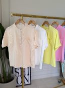 blusa bordada c/botões monica 3027