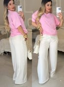 calça pantalona zara c/cinto 3009