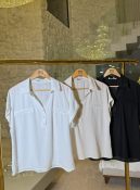 vestido midi c/botão e cinto caroline 3017