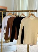 blusa lã c/detalhe trançadinha 2931