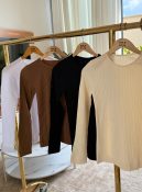 blusa lã c/detalhe trançadinha 2931