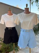 blusa de malha bordada sandy 3065