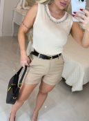 short alfaiataria c/cinto lauana 3077