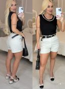 short alfaiataria c/cinto lauana 3077